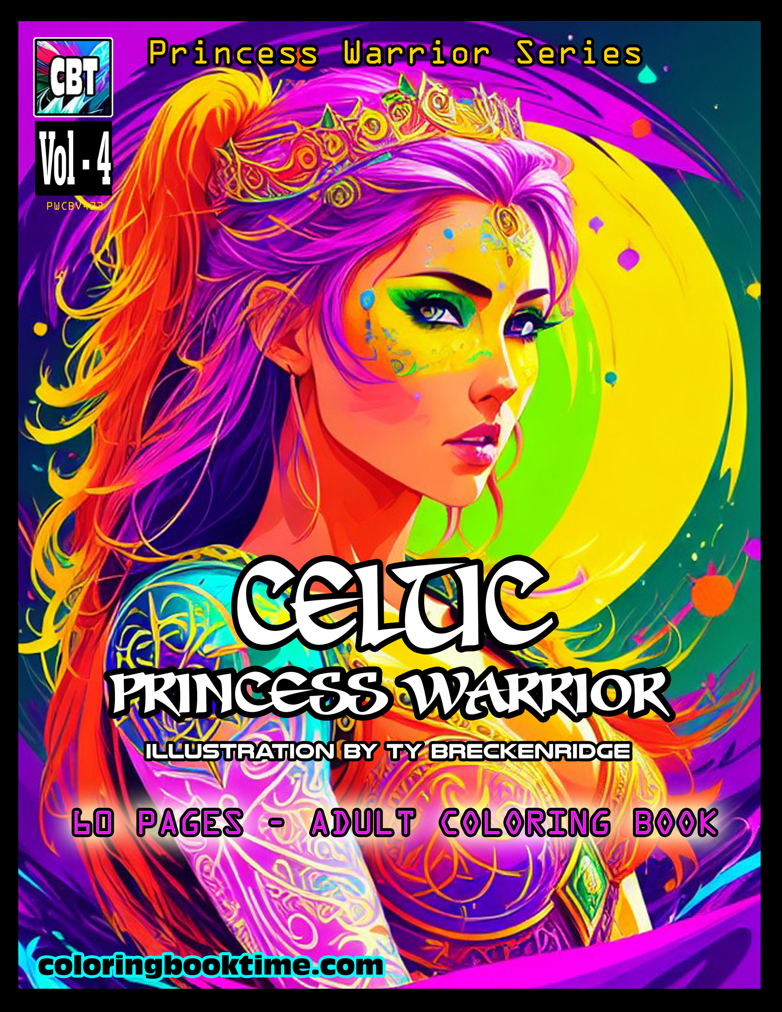 Celtic Princess Warrior - Vol 4 Front Cover Img